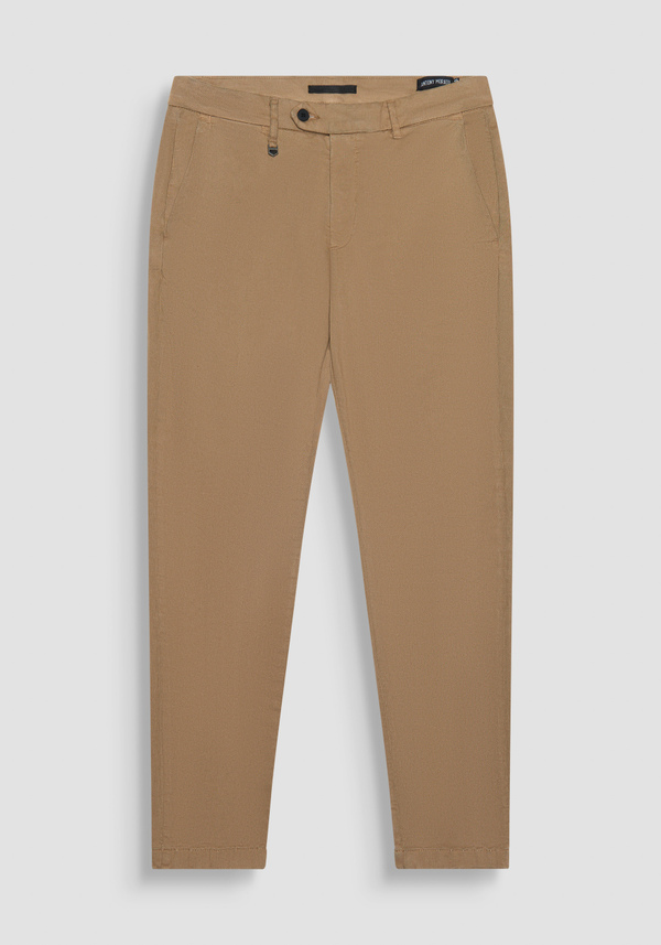 "BRYAN" SKINNY FIT STRETCH COTTON TROUSERS - Antony Morato Online Shop