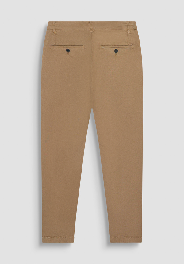 "BRYAN" SKINNY FIT STRETCH COTTON TROUSERS - Antony Morato Online Shop