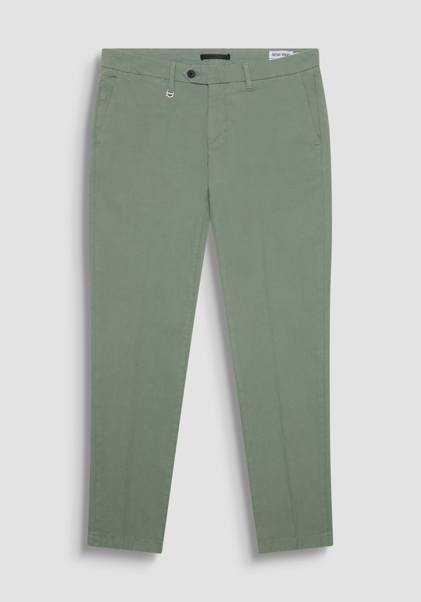 "BRYAN" STRETCH COTTON SKINNY FIT TROUSERS - Antony Morato Online Shop