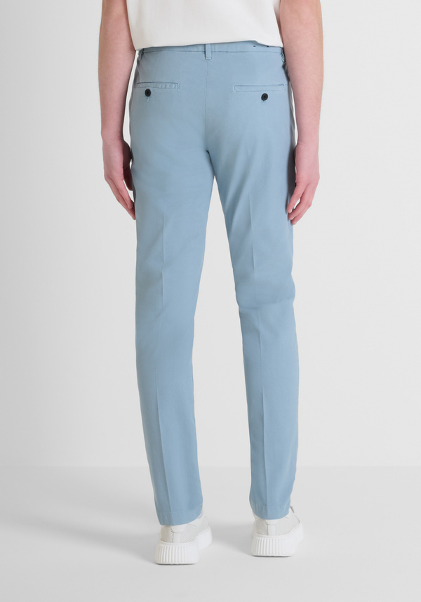 "BRYAN" STRETCH COTTON SKINNY FIT TROUSERS - Antony Morato Online Shop