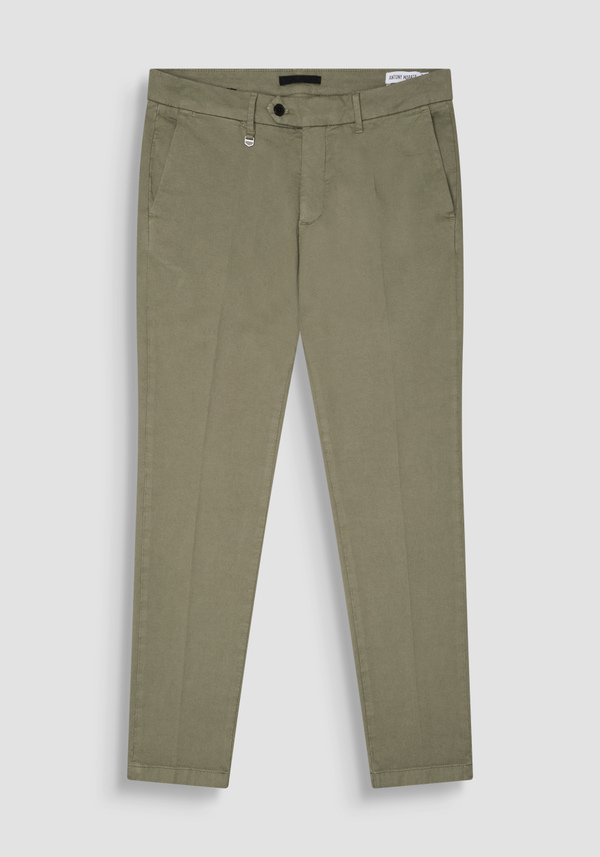 SKINNY FIT "BRYAN" TROUSERS IN COTTON - Antony Morato Online Shop