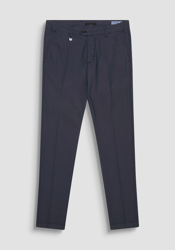 "BRYAN" SKINNY FIT STRETCH COTTON TROUSERS - Antony Morato Online Shop