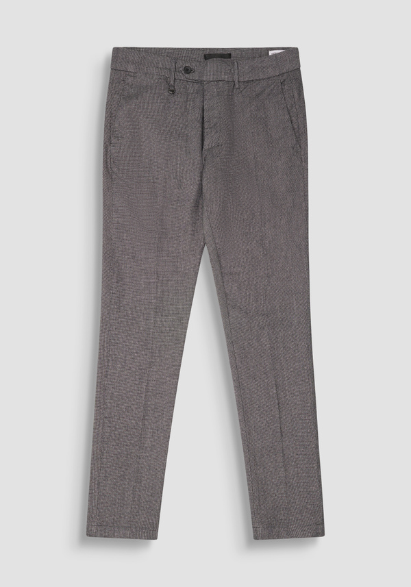 PANTALON SKINNY FIT « BRYAN » COTON DOBBY STRETCH - Antony Morato Online Shop