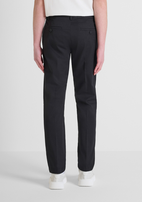 "BRYAN" STRETCH COTTON BLEND SKINNY FIT TROUSERS - Antony Morato Online Shop
