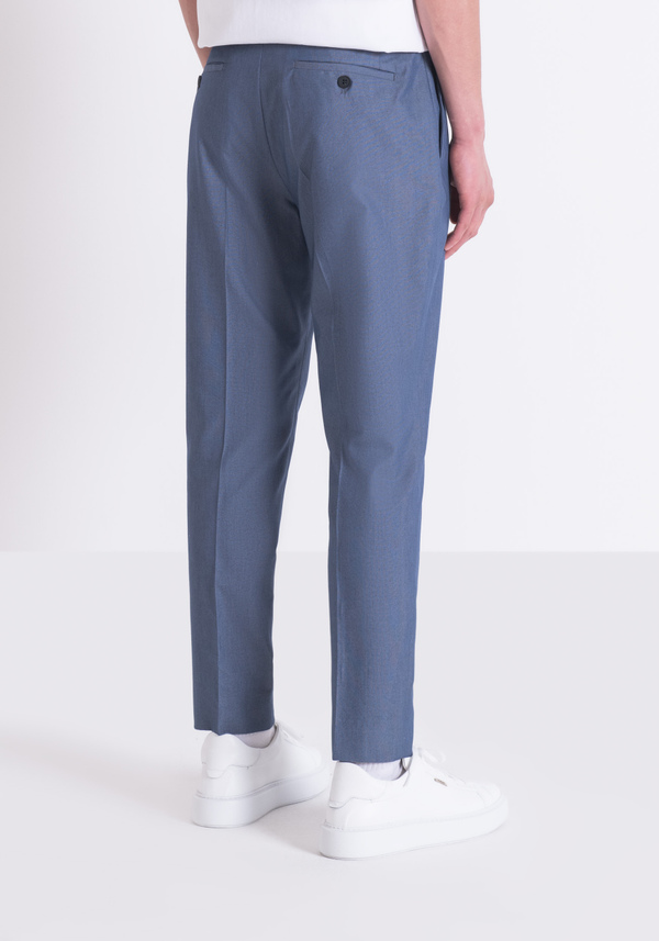 STRETCH COTTON BLEND SLIM FIT "MARK" PANTS - Antony Morato Online Shop