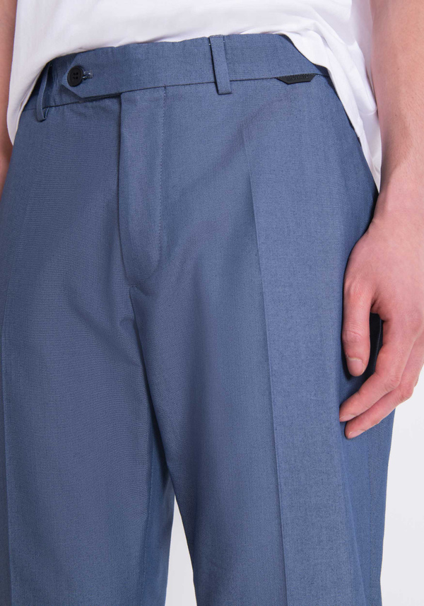STRETCH COTTON BLEND SLIM FIT "MARK" PANTS - Antony Morato Online Shop
