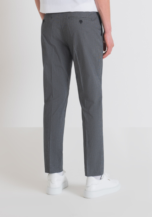 “MARK” SLIM FIT PANTS IN STRETCH COTTON - Antony Morato Online Shop