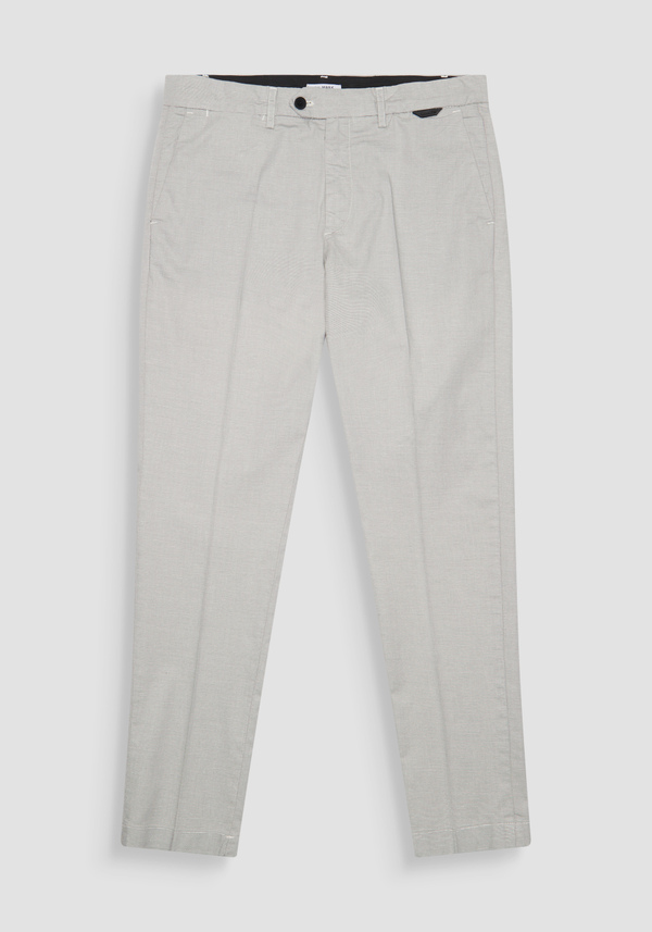"MARK" SLIM FIT COTTON BLEND TROUSERS - Antony Morato Online Shop
