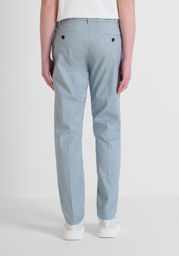 "MARK" SLIM FIT COTTON BLEND TROUSERS - Antony Morato Online Shop