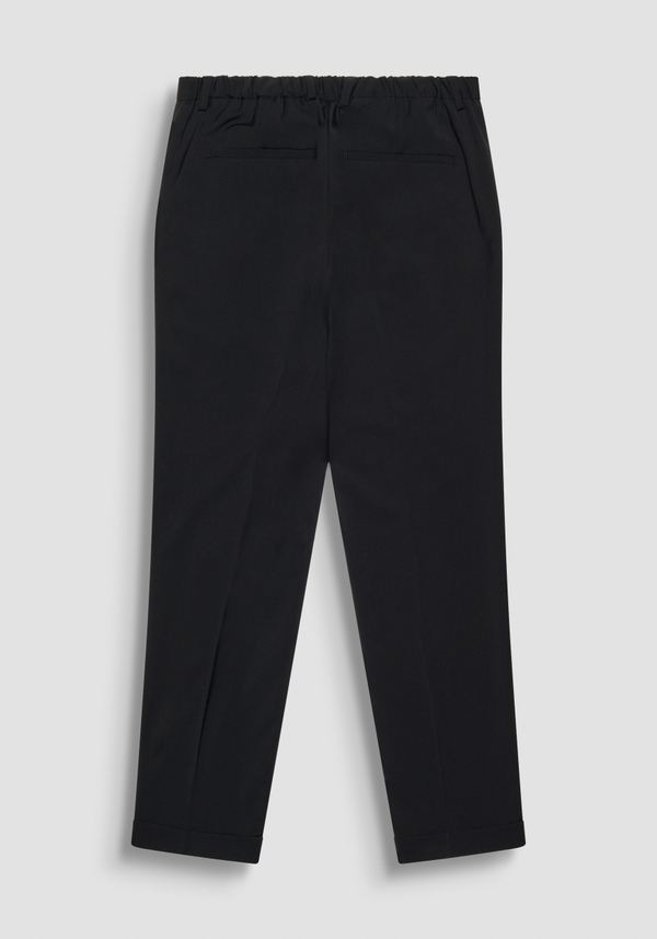 SLIM ANKLE LENGTH FIT "RAD" TROUSERS IN ELASTIC VISCOSE - Antony Morato Online Shop