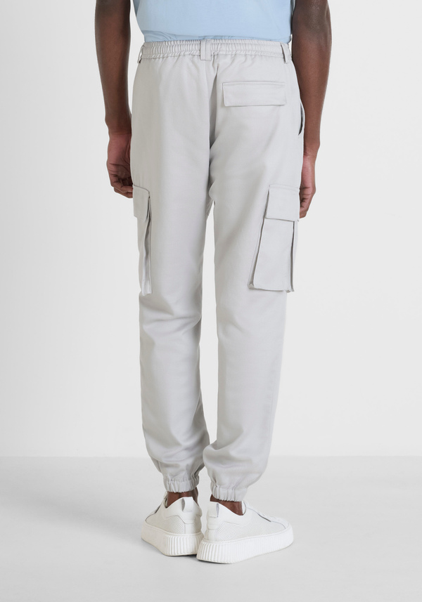 "DYLAN" REGULAR FIT COTTON BLEND CARGO TROUSERS - Antony Morato Online Shop