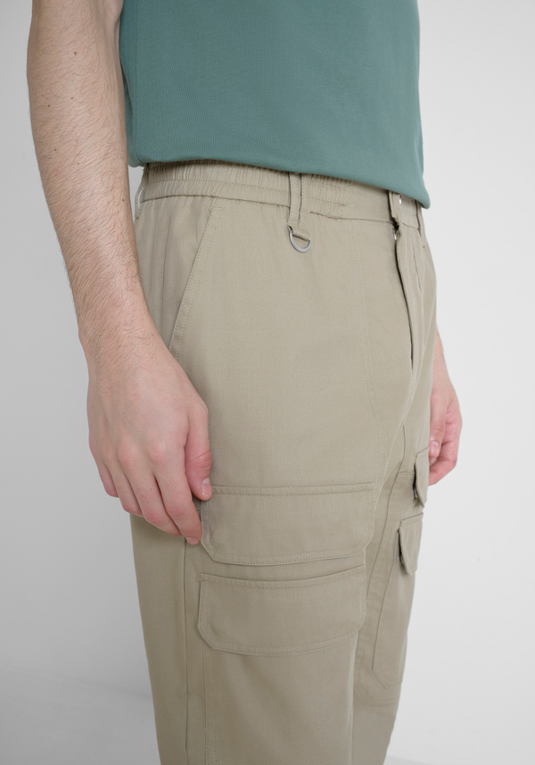 "GLEN" COTTON BLEND REGULAR FIT CARGO TROUSERS - Antony Morato Online Shop
