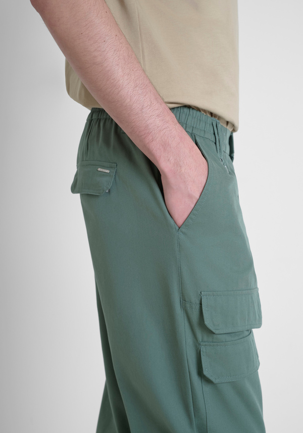 "GLEN" COTTON BLEND REGULAR FIT CARGO TROUSERS - Antony Morato Online Shop