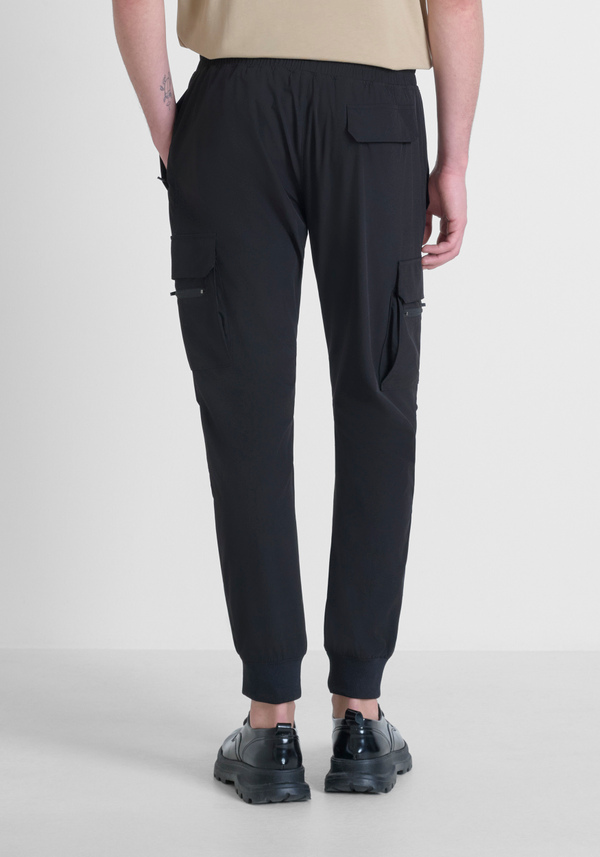 "VINCENT" ELASTIC REGULAR FIT TROUSERS - Antony Morato Online Shop