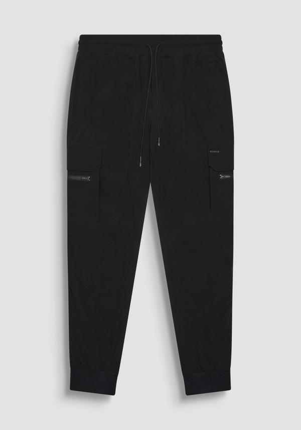 "VINCENT" ELASTIC REGULAR FIT TROUSERS - Antony Morato Online Shop