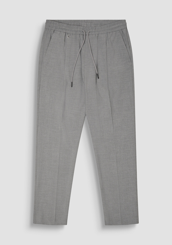 PANTALONES REGULAR FIT «NEIL» EN MEZCLA DE VISCOSA ELÁSTICA - Antony Morato Online Shop