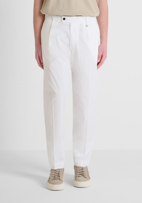 PANTALON REGULAR FIT « GAEL » EN POPELINE DE COTON - Antony Morato Online Shop