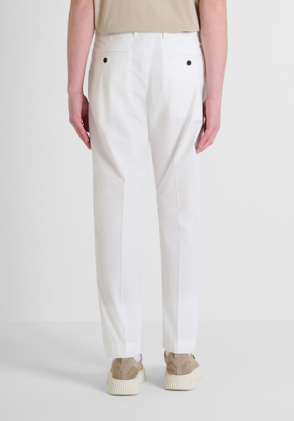 PANTALON REGULAR FIT « GAEL » EN POPELINE DE COTON - Antony Morato Online Shop