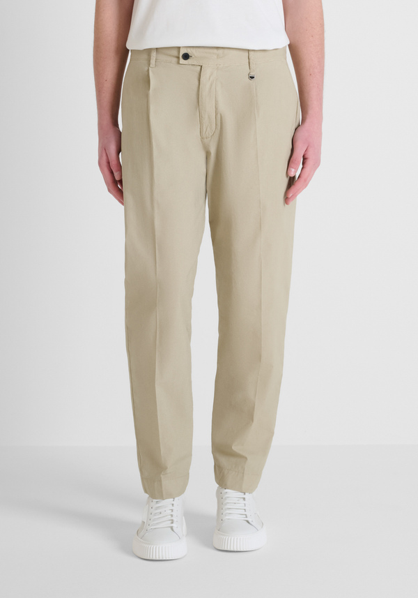 PANTALÓN REGULAR FIT «GAEL» DE ALGODÓN POPELÍN - Antony Morato Online Shop