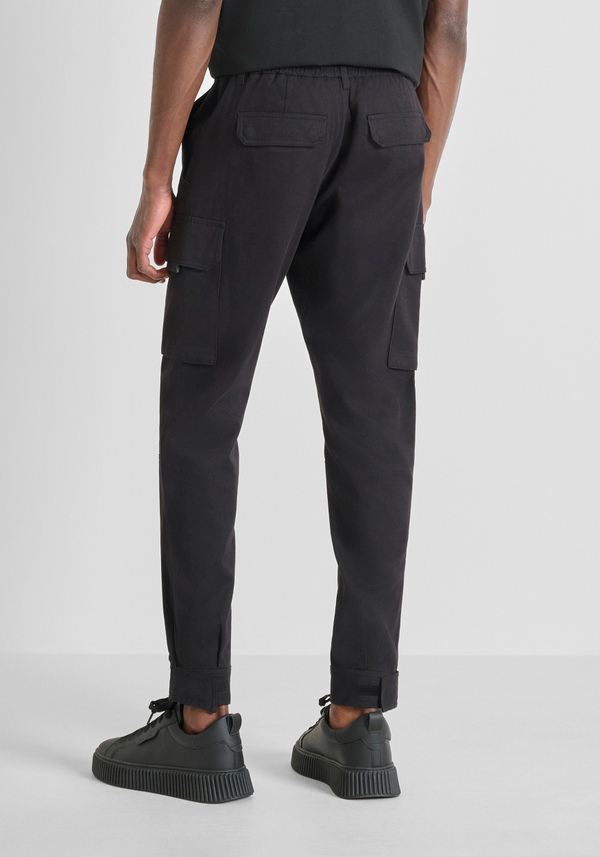 REGULAR FIT "ELTON" CARGO STYLE TROUSERS IN COTTON BLEND - Antony Morato Online Shop