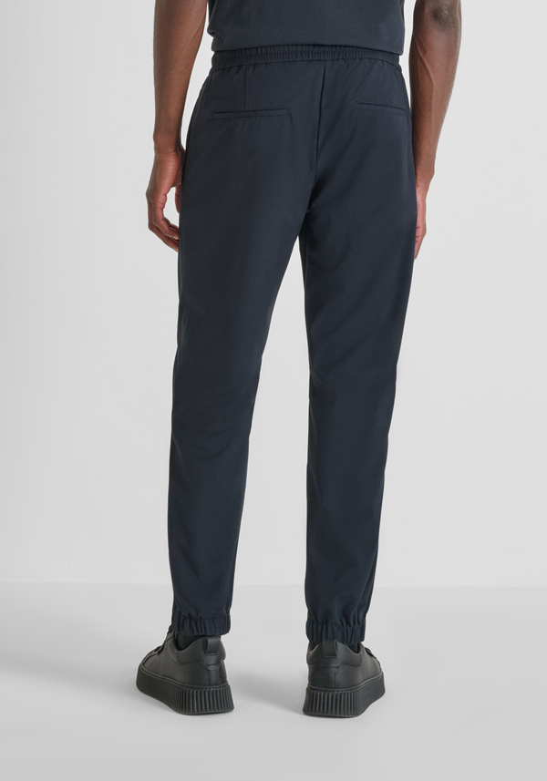 REGULAR FIT "NATE" TROUSERS IN STRETCH VISCOSE BLEND - Antony Morato Online Shop