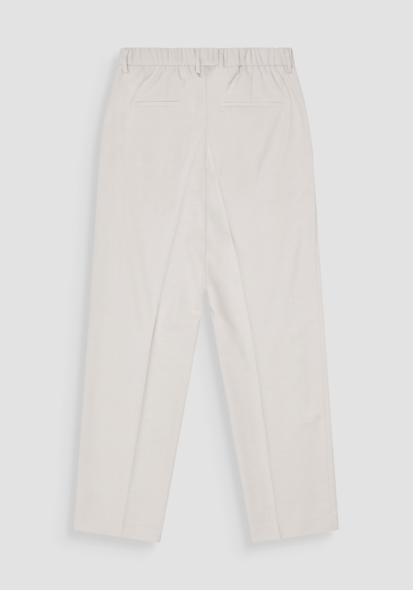 "EVAN" RELAXED FIT TROUSERS WOOL BLEND - Antony Morato Online Shop
