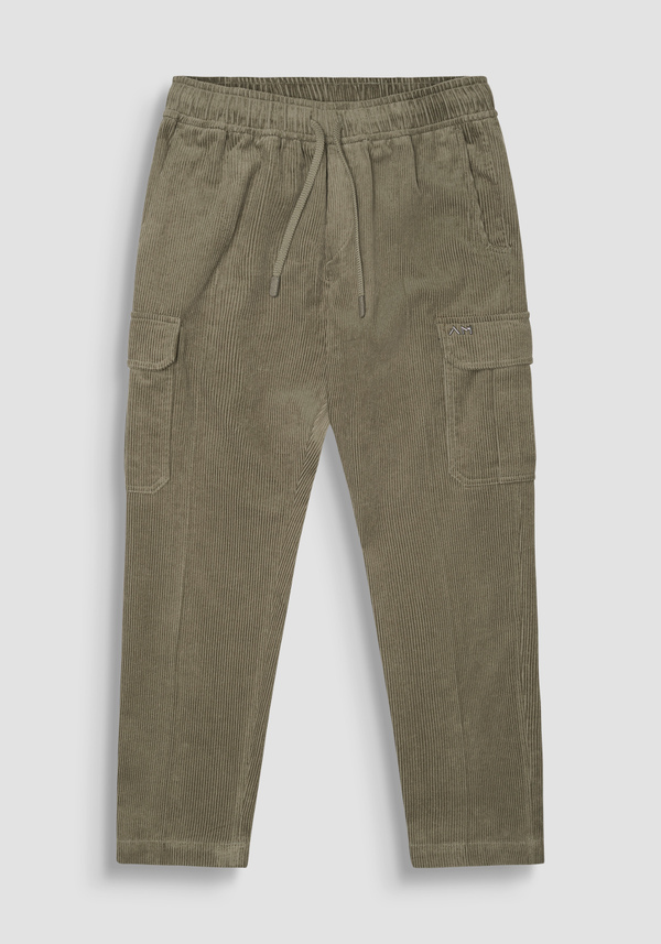 VELVET REGULAR FIT TROUSERS "PHILIP" - Antony Morato Online Shop