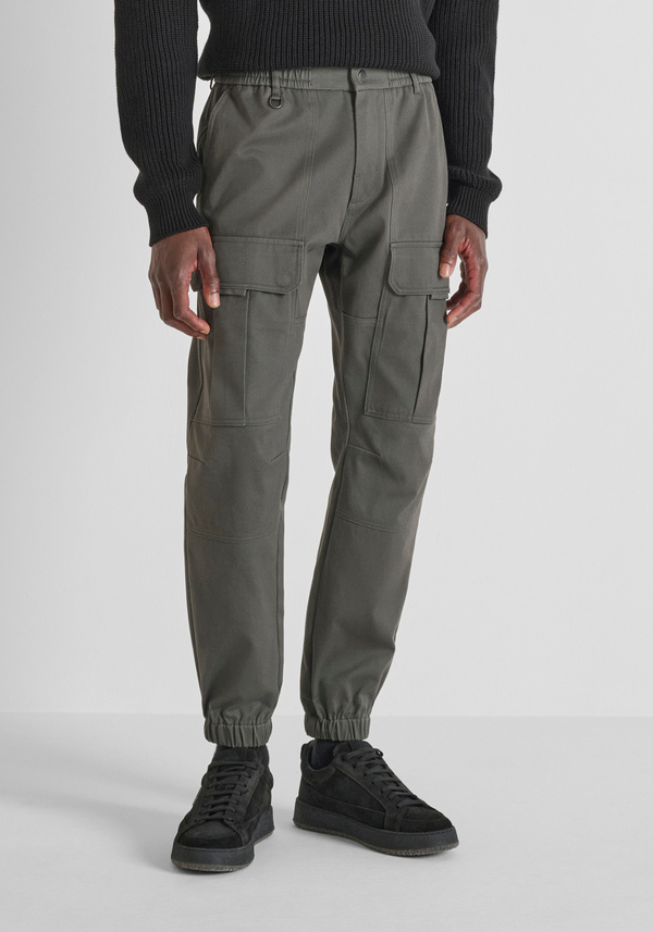 COTTON BLEND REGULAR FIT TROUSERS "ADRIAN" - Antony Morato Online Shop