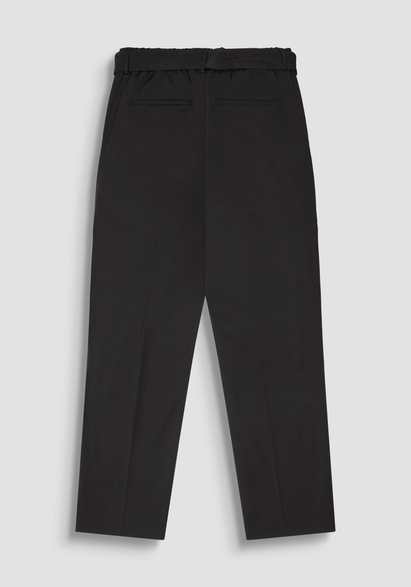 RELAXED FIT "ALAN" TROUSERS IN STRETCH VISCOSE BLEND - Antony Morato Online Shop