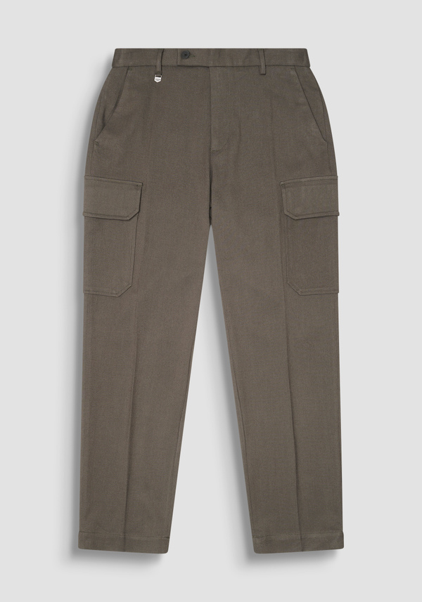 REGULAR FIT TROUSERS "MAX" STRETCH VISCOSE - Antony Morato Online Shop
