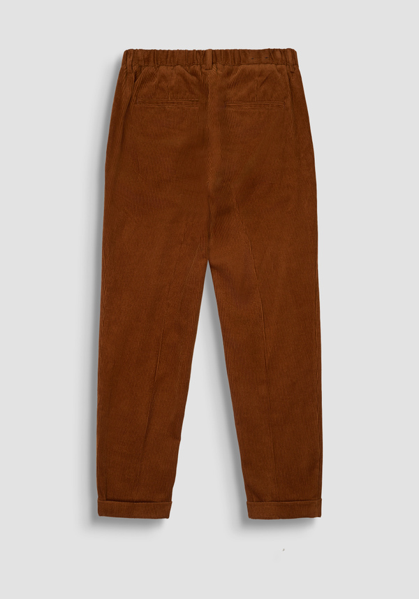 REGULAR FIT TROUSERS "WILL" VELVET - Antony Morato Online Shop
