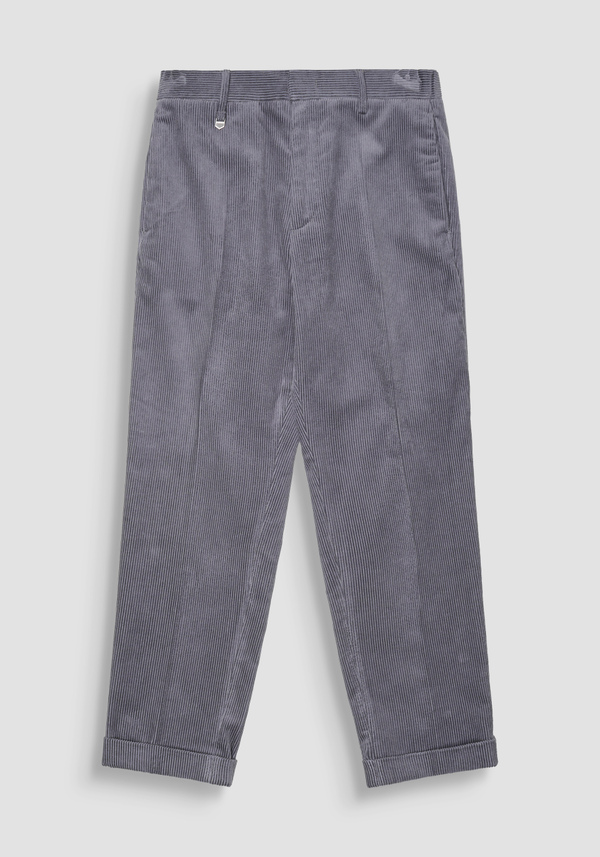 REGULAR FIT TROUSERS "WILL" VELVET - Antony Morato Online Shop