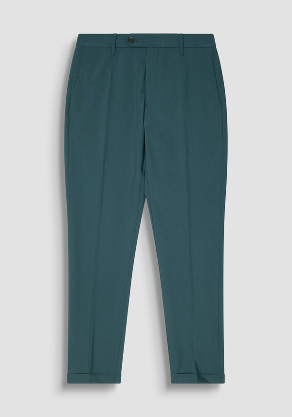 SLIM FIT TROUSERS "RAD" IN STRETCH VISCOSE - Antony Morato Online Shop