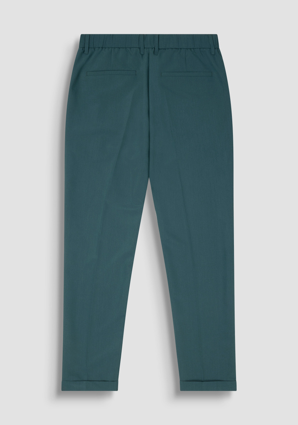 SLIM FIT TROUSERS "RAD" IN STRETCH VISCOSE - Antony Morato Online Shop