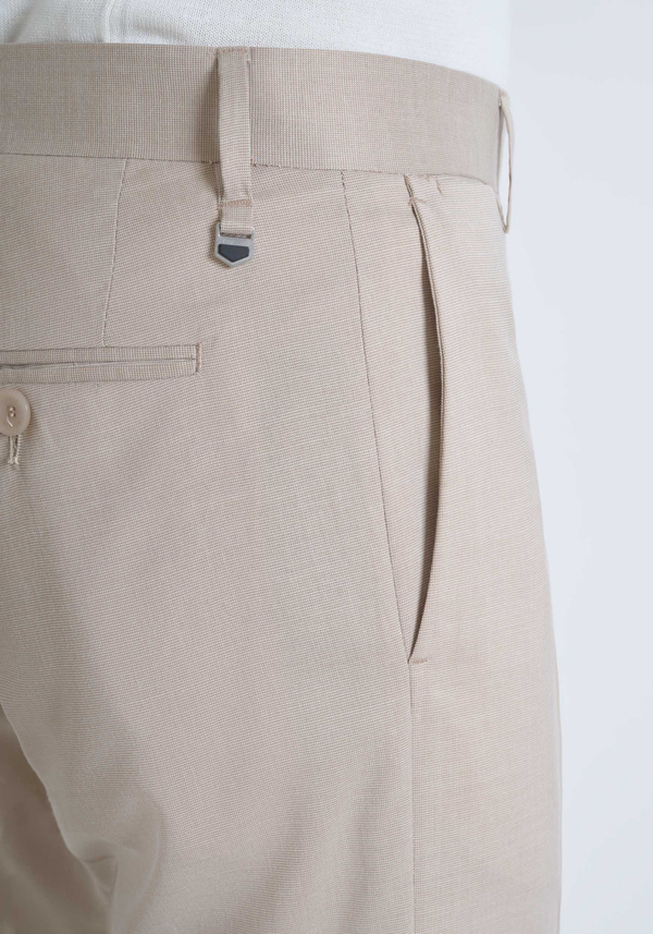 "BONNIE" VISCOSE BLEND SLIM FIT TROUSERS - Antony Morato Online Shop