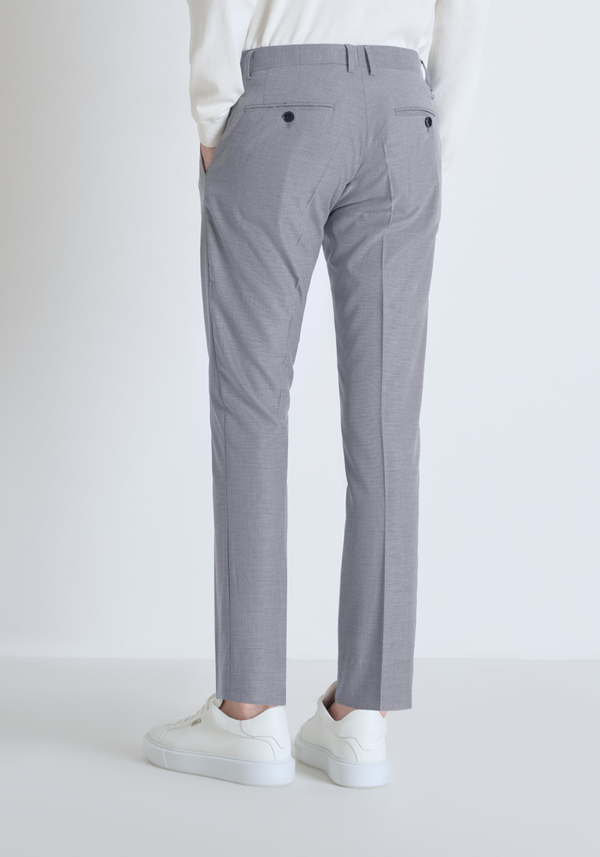 "BONNIE" VISCOSE BLEND SLIM FIT TROUSERS - Antony Morato Online Shop