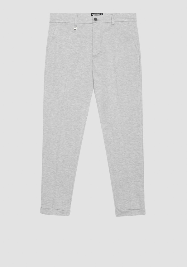 ASHE SUPER SKINNY FIT TROUSERS IN ELASTIC VISCOSE BLEND FABRIC - Antony Morato Online Shop