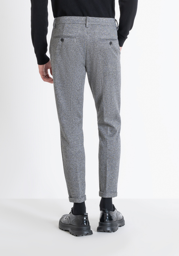 PANTALONI "ASHE" SUPER SKINNY FIT IN MISTO VISCOSA - Antony Morato Online Shop