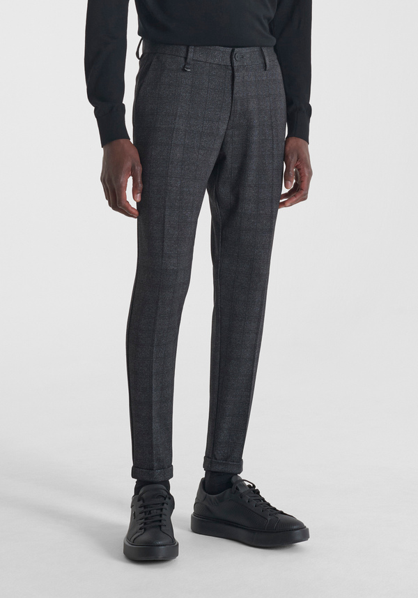 PANTALONES SUPER SKINNY FIT «ASHE» MEZCLA DE VISCOSA ELÁSTICA - Antony Morato Online Shop