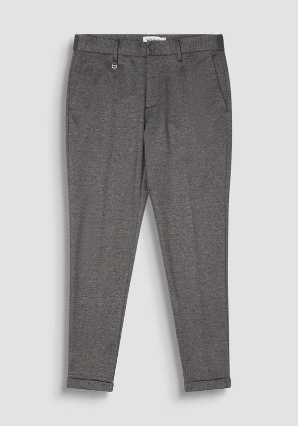 PANTALON SUPER SKINNY FIT « ASHE » MÉLANGE DE VISCOSE STRETCH - Antony Morato Online Shop