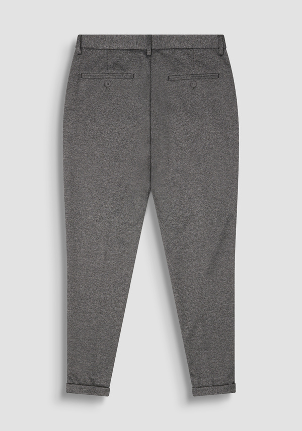 PANTALON SUPER SKINNY FIT « ASHE » MÉLANGE DE VISCOSE STRETCH - Antony Morato Online Shop