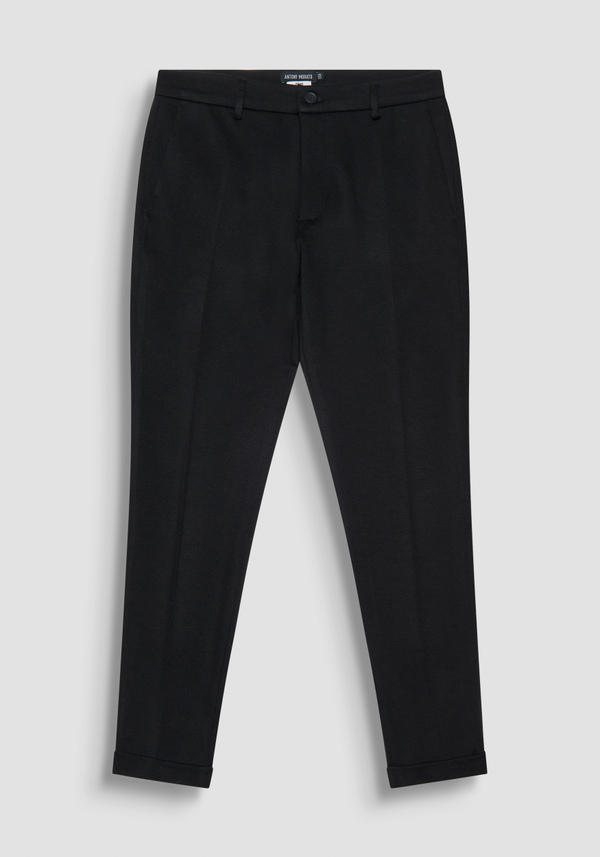 SUPER SKINNY FIT "ASHE" TROUSERS IN VISCOSE BLEND - Antony Morato Online Shop