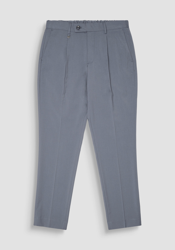 "LUIS" REGULAR FIT TROUSERS STRETCH VISCOSE BLEND - Antony Morato Online Shop