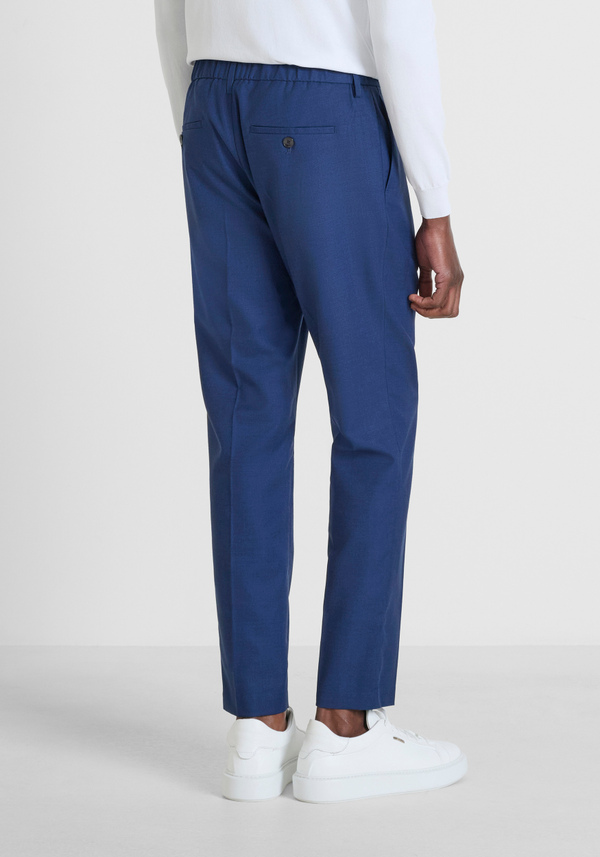"LUIS" REGULAR FIT VISCOSE BLEND TROUSERS - Antony Morato Online Shop