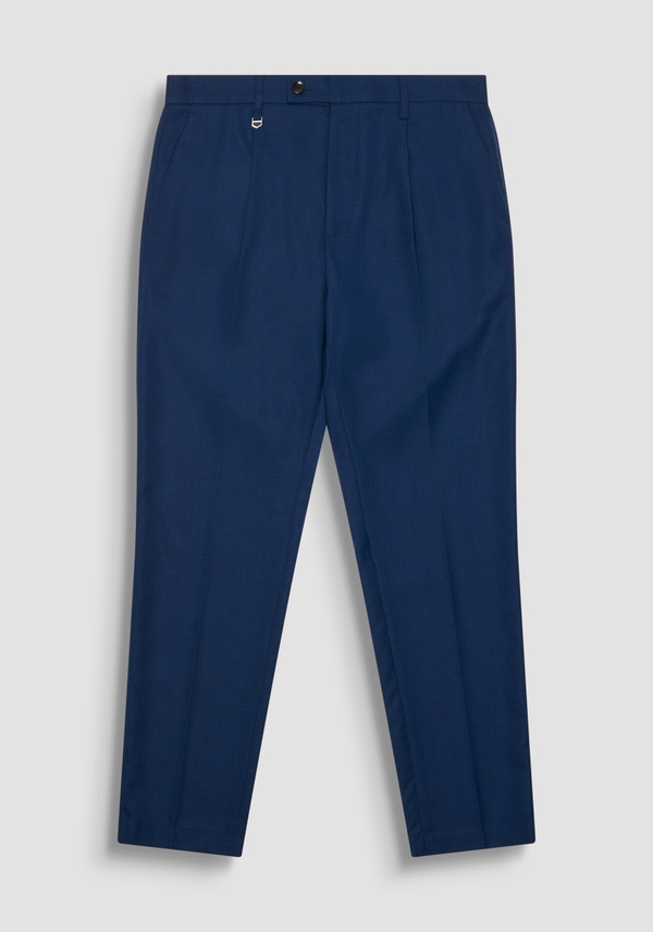 "LUIS" REGULAR FIT VISCOSE BLEND TROUSERS - Antony Morato Online Shop