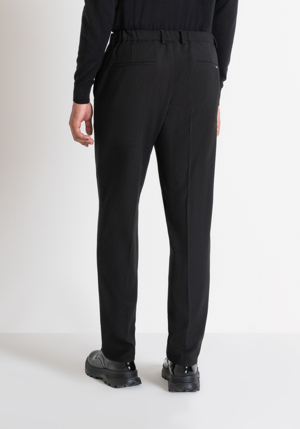 HOSE „EVAN“ RELAXED FIT AUS WOLLMISCHUNG UND ELASTISCHER VISKOSE - Antony Morato Online Shop