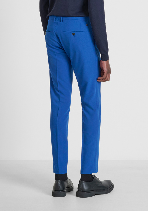HOSE REGULAR ANKLE LENGTH FIT „ERIC“ AUS ELASTISCHEM VISKOSE-MISCHGEWEBE - Antony Morato Online Shop