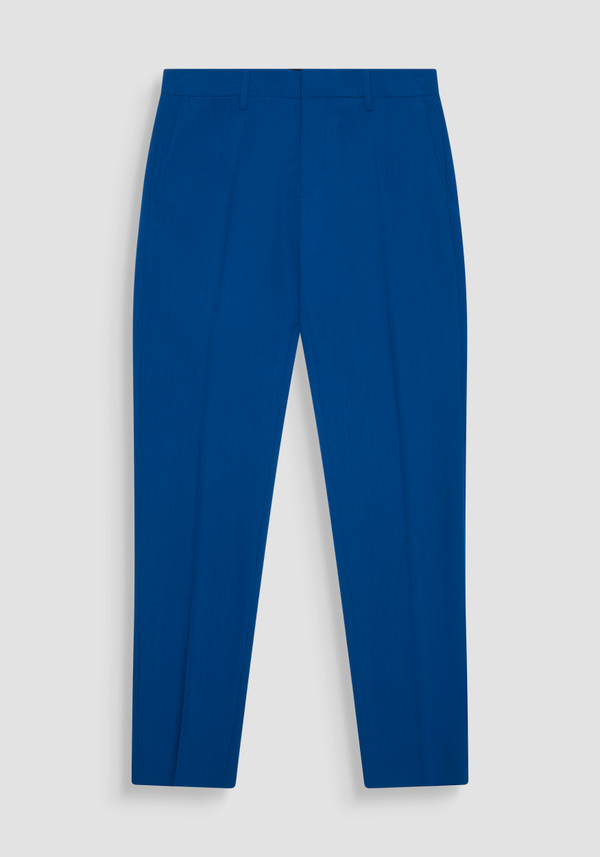 HOSE REGULAR ANKLE LENGTH FIT „ERIC“ AUS ELASTISCHEM VISKOSE-MISCHGEWEBE - Antony Morato Online Shop