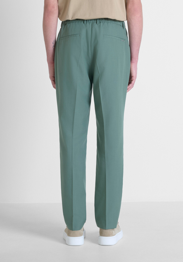 "EVAN" COTTON BLEND RELAXED FIT TROUSERS - Antony Morato Online Shop