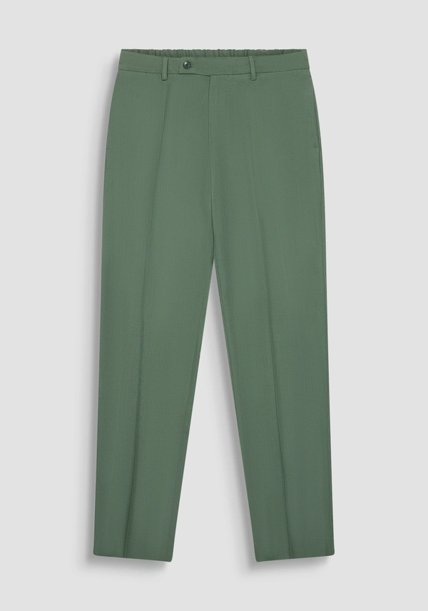 "EVAN" COTTON BLEND RELAXED FIT TROUSERS - Antony Morato Online Shop